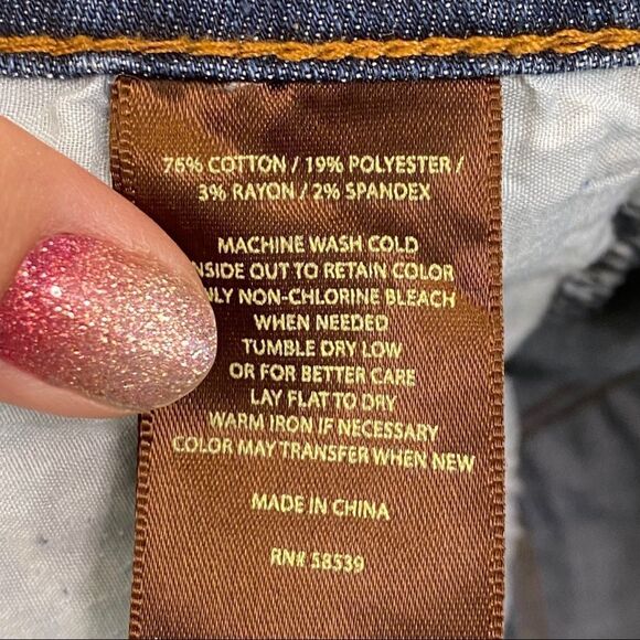 Kut from the Kloth cropped stretch jeans size 8 - Picture 6 of 6